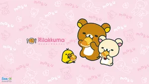 Rilakkuma Honey Pudding Wallpaper