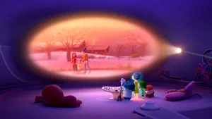Riley's Memory Inside Out Wallpaper