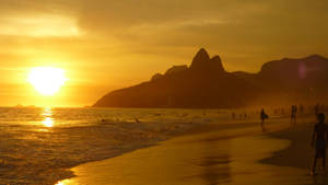 Rio De Janeiro Ipanema Beach Wallpaper