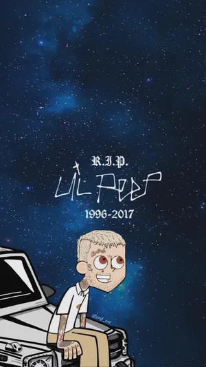 Rip Lil Peep Tribute Wallpaper