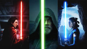 Rise Of Skywalker Lightsabers Wallpaper