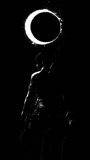 Rise Of The Tomb Raider Minimalist Moon Wallpaper