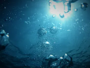 Rising Bubbly Water Wallpaper