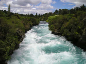 River Rapids Nature Photography Wallpaper