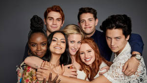 Riverdale Cast Group Hug Wallpaper