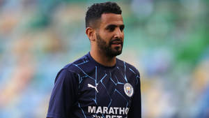 Riyad Mahrez Marathon Bet Wallpaper