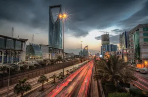 Riyadh In Time-lapse Wallpaper