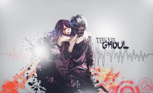 Rize And Kaneki Tokyo Ghoul Wallpaper