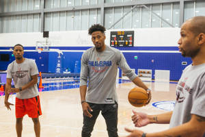 Robert Covington During Practice Wallpaper