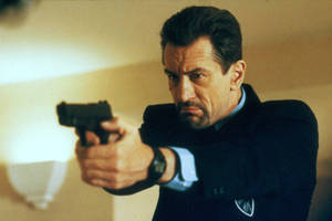 Robert De Niro Gun Shooting Wallpaper