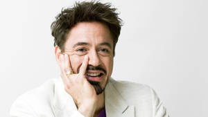 Robert Downey Jr Celebrity Portrait Wallpaper