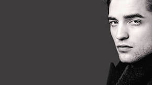 Robert Pattinson Minimalist Wallpaper
