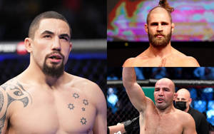 Robert Whittaker, Jiří Procházka, And Glover Teixeira Wallpaper