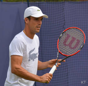 Roberto Bautista Agut Lacoste Shirt Wallpaper