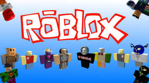 Roblox - A Group Of People In Different Poses Wallpaper
