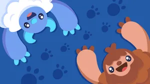 Roblox Adopt Me Yeti And Sasquatch Wallpaper