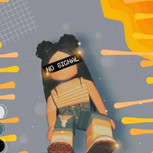 Roblox Aesthetic Girl In Denim Jeans Wallpaper