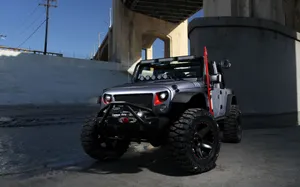 Robotic Jeep Wallpaper
