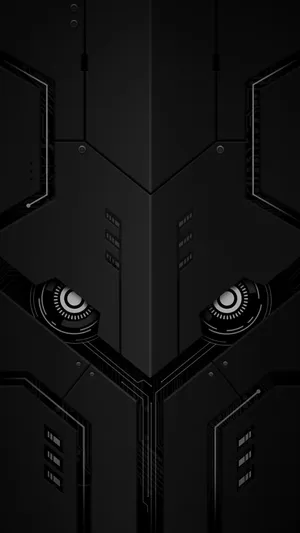 Robotics Samsung Black Wallpaper