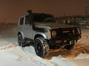 Robust Suzuki 4x4 Off-road Vehicle Wallpaper