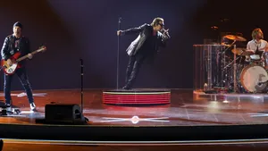 Rock Band Performanceon Stage Wallpaper