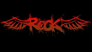 Rock In Wings Wallpaper