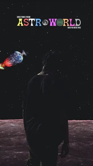 Rock The Travis Scott Look With The Apple Iphone Wallpaper