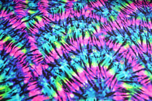 Rock This Striking Purple Tie Dye Pattern In Your Summer Wardrobe Wallpaper