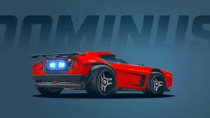 Rocket League Hd Red Dominus Wallpaper