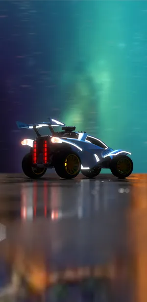 Rocket League Phone Racecar Stars Wallpaper