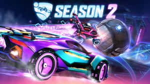 Rocket League Season 2 Art Wallpaper