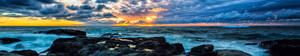 Rocky Beach Sunrise Wallpaper