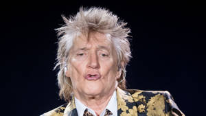 Rod Stewart Rock And Roll Singer Wallpaper