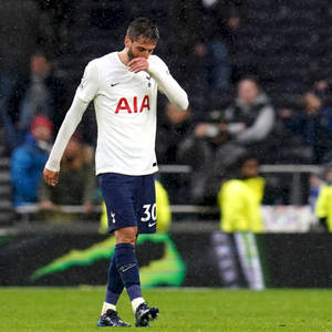 Rodrigo Bentancur Walking On The Field Wallpaper