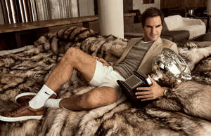 Roger Federer - The Symphony Of Tennis Wallpaper