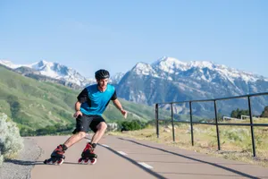 Rollerblading Beautiful Background View Wallpaper