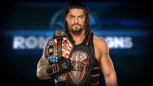 Roman Reigns Us Champion Wallpaper