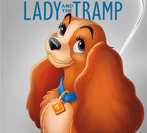 Romantic Spaghetti Dinner Scene From Lady And The Tramp Wallpaper