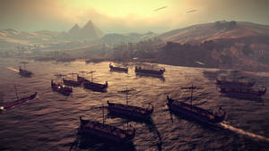 Rome 2 Total War In Naval Fleets Wallpaper