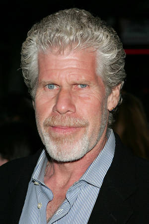 Ron Perlman Shiny White Curls Wallpaper