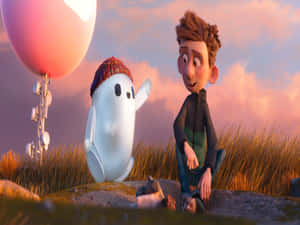 Rons Gone Wrong Happy Ron Robot Wallpaper