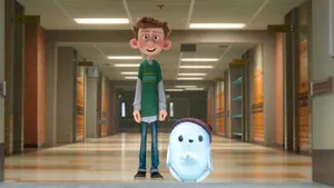 Rons Gone Wrong In School Wallpaper