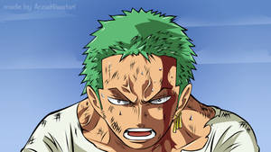 Roronoa Zoro Head Bleeding Wallpaper