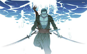 Roronoa Zoro Underwater Wallpaper