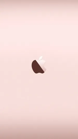 Rose Gold Apple Wallpaper