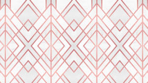 Rose Gold Diamond Shapes Wallpaper