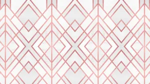 Rose Gold Diamond Shapes Wallpaper