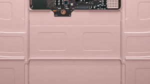 Rose Gold Electronic Parts Wallpaper