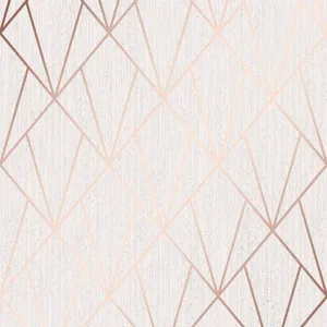 Rose Gold Geometric Frames Wallpaper