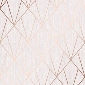 Rose Gold Geometric Frames Wallpaper